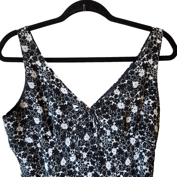 Vintage Express Babydoll Dress Womens 9/10 M Floral Mini Y2K Fairy Cottagecore - Picture 3 of 9